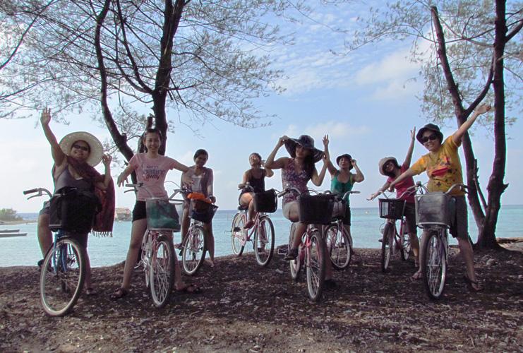 Cycling in Pari island