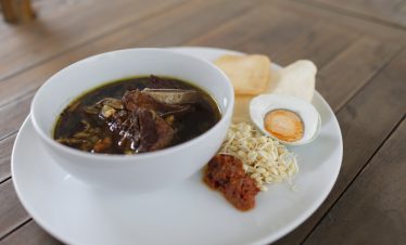 Rawon soup of Surabaya