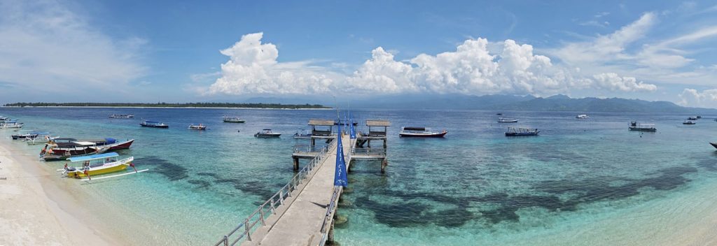 Gili island view - Lombok