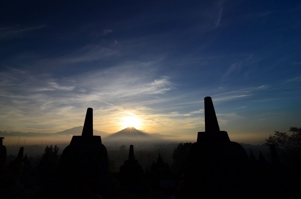 Borobudur perfect sunrise