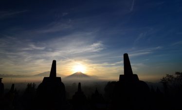 Borobudur perfect sunrise