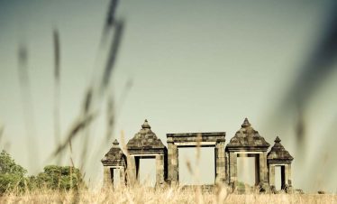 Ratu Boko site view