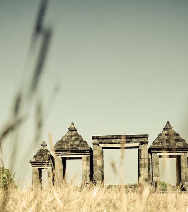 Ratu Boko site view