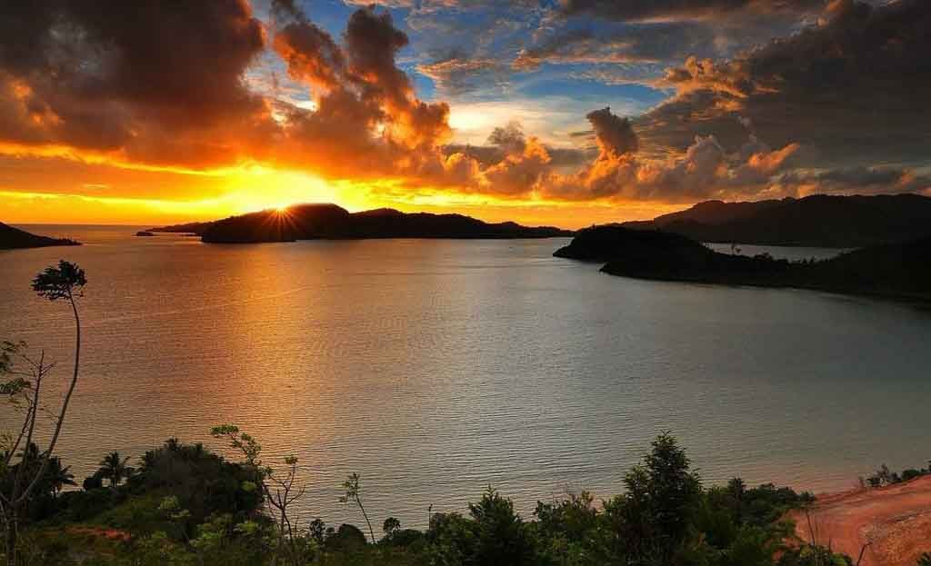 Mandeh islands landscape