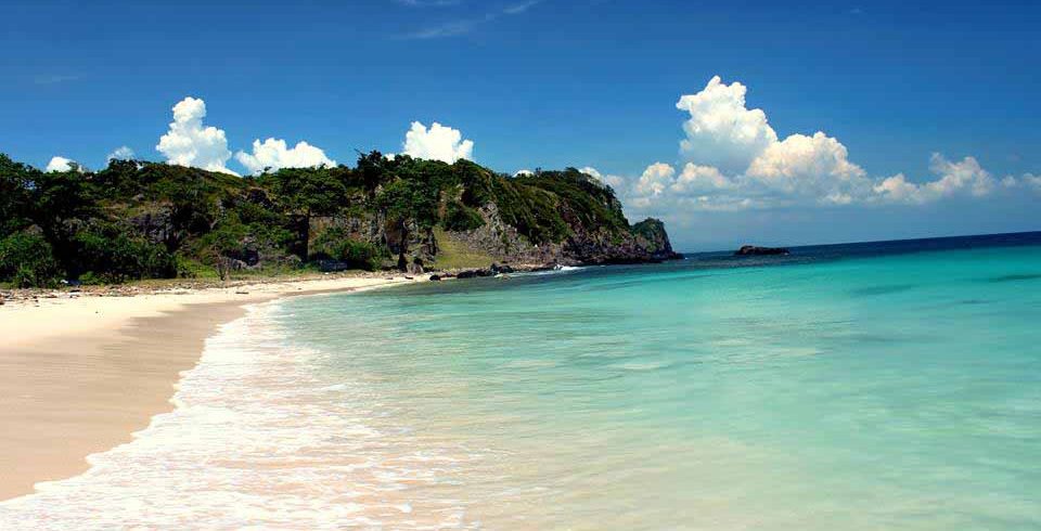 Sangiang island beach