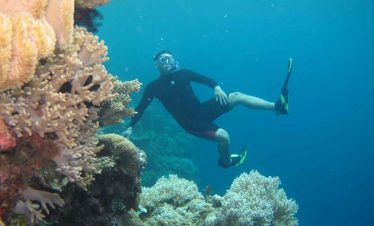 Free diving in Wakatobi