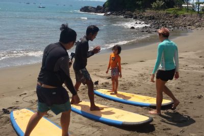 %name Family surf lesson for fun holidays